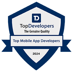 Top Mobile App Developers award – TopDevelopers.co recognition for BCP Solutions