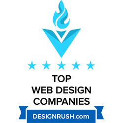 Top Web Design Company award – DesignRush recognition for BCP Solutions